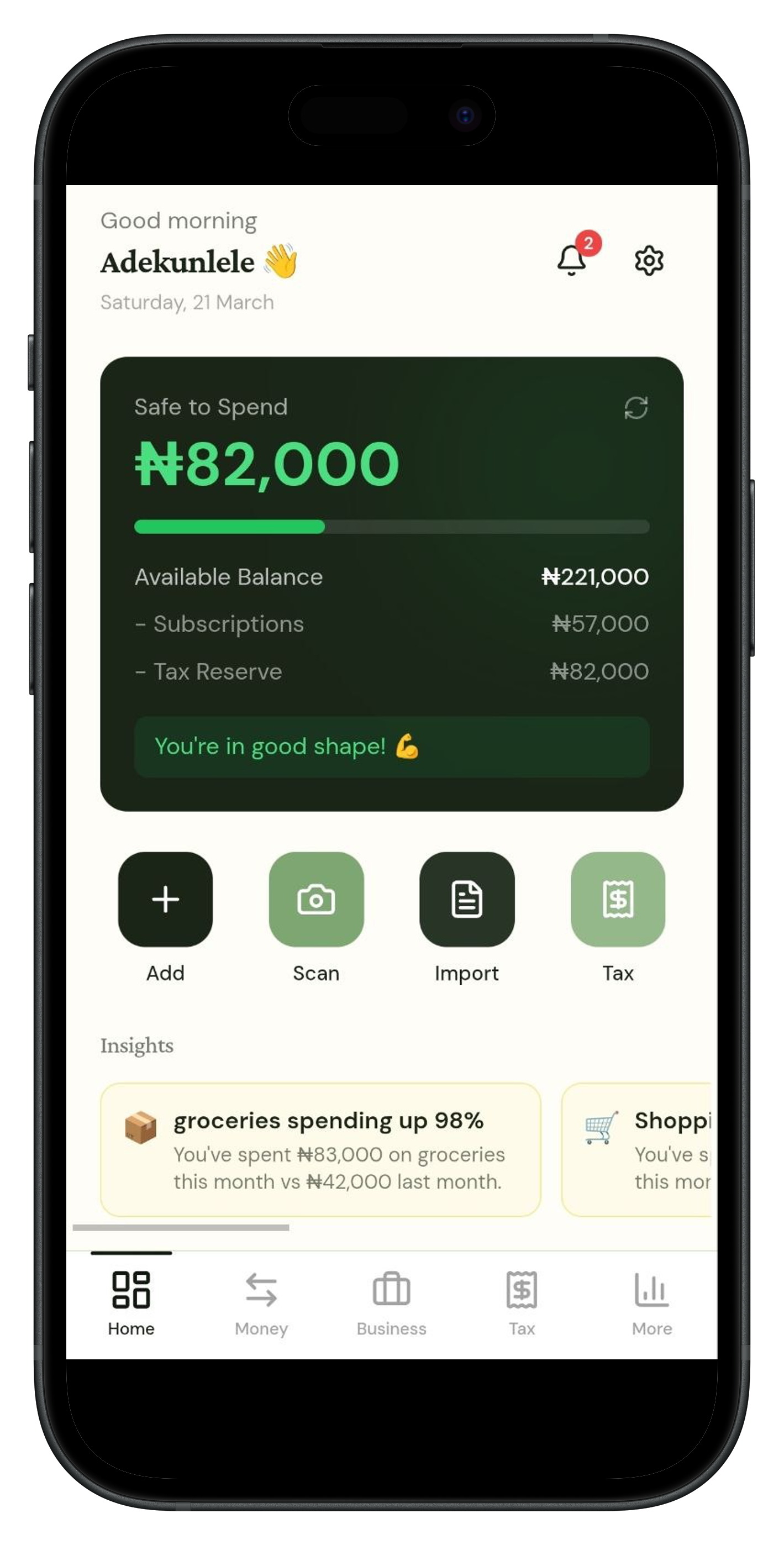 Erin - See your week at a glance